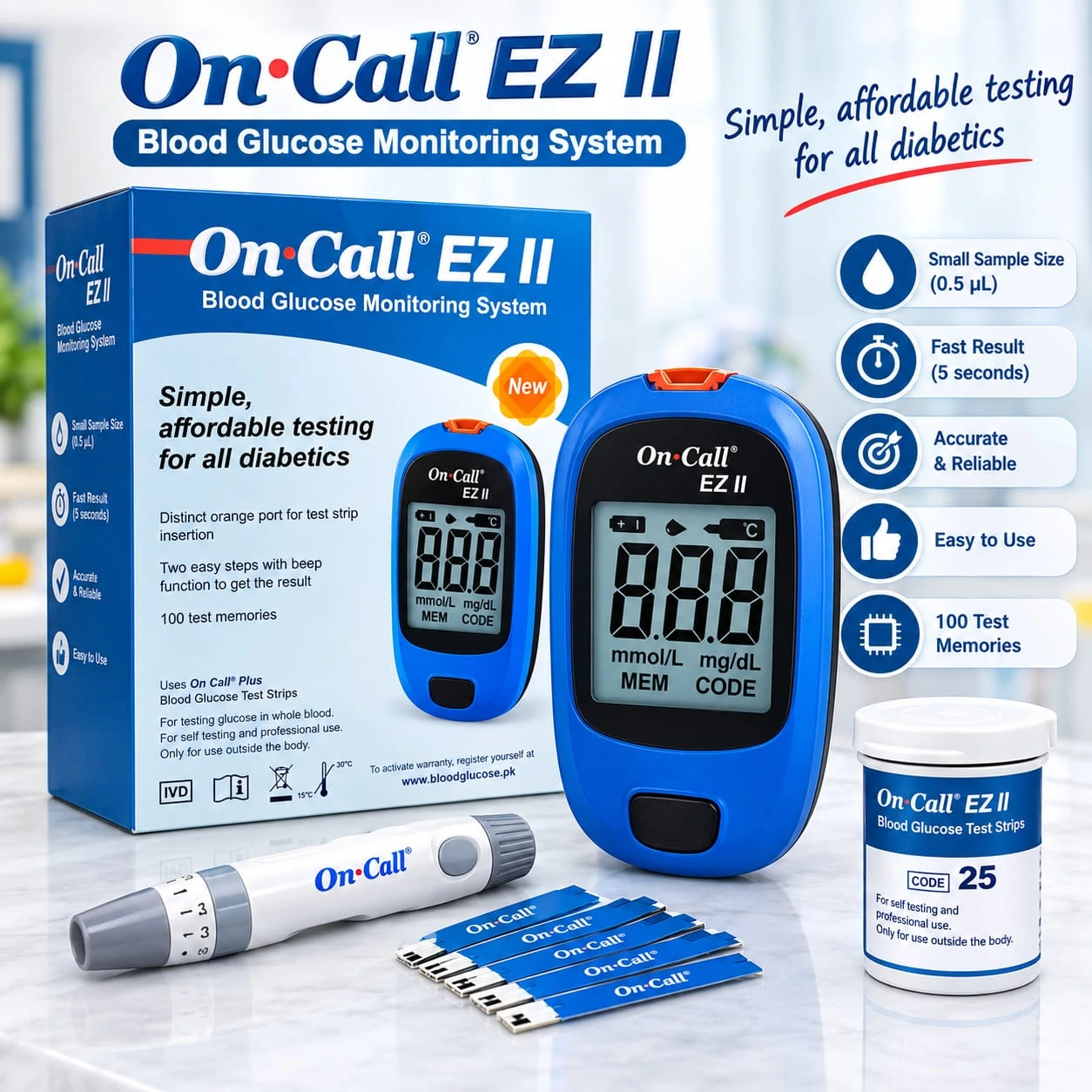 BLOOD GLUCOSE MONITORING SYSTEM